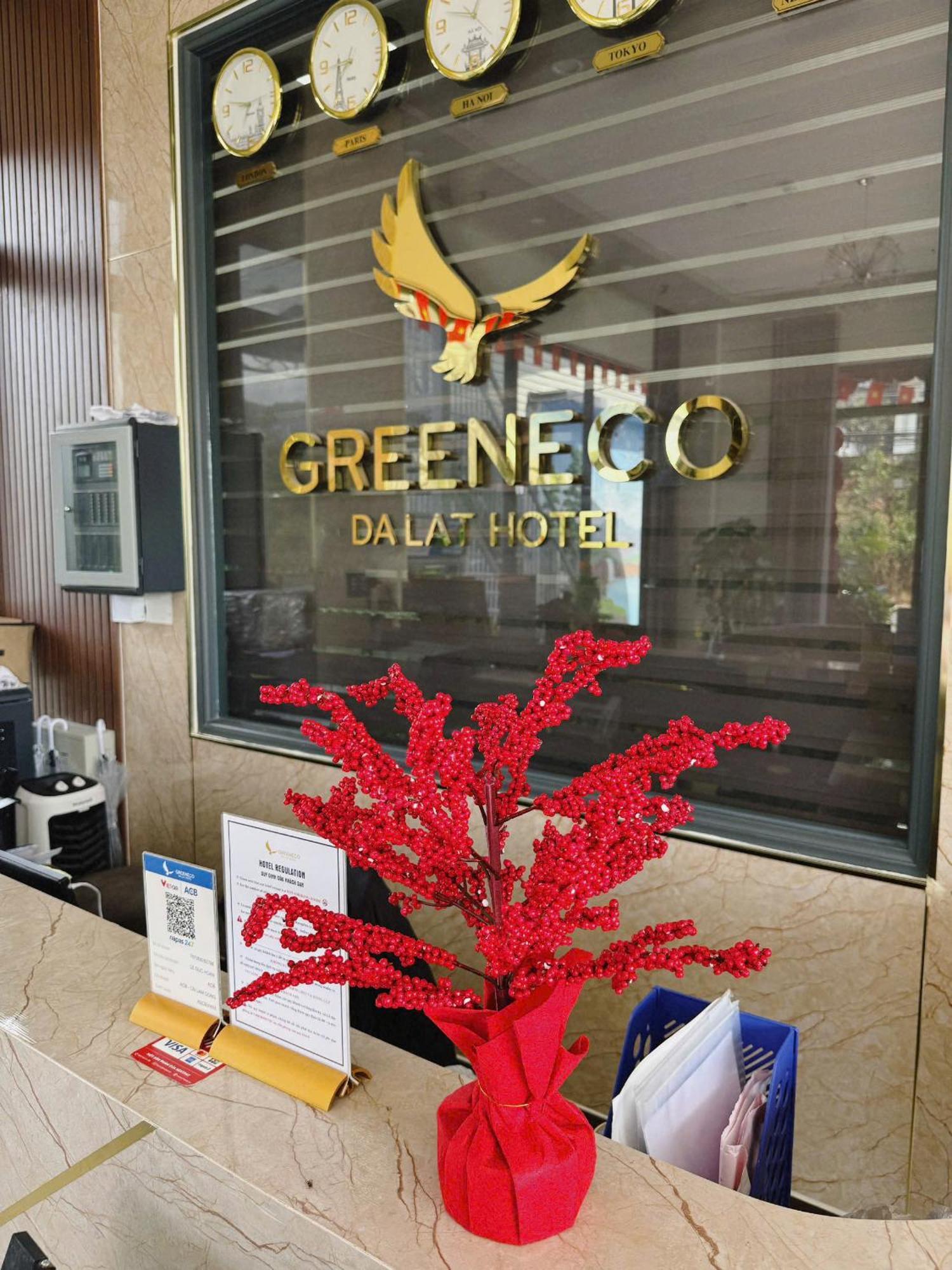 Greeneco Da Lat Hotel - Khach San Green Eco Dalat Exteriör bild