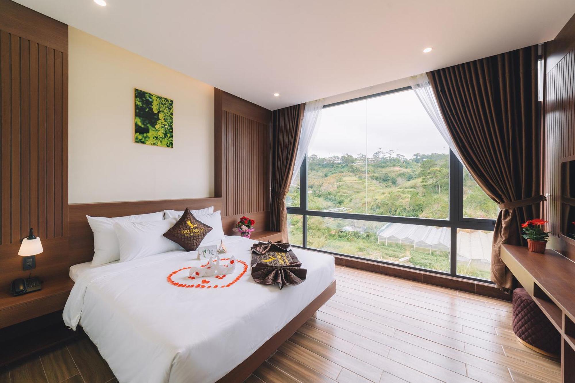 Greeneco Da Lat Hotel - Khach San Green Eco Dalat Exteriör bild